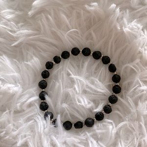 Lava rock healing bracelet